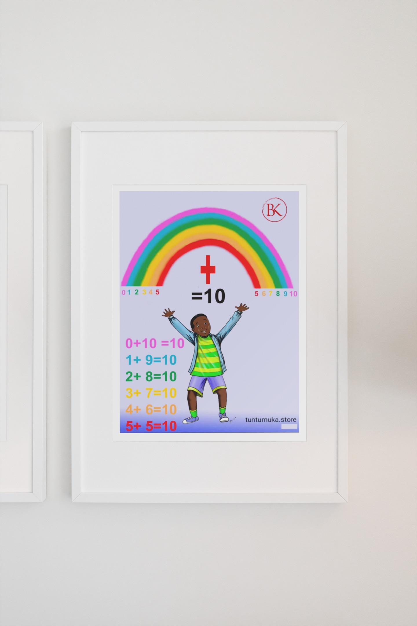 Math's poster for Kindergarten, Grade 1 and 2