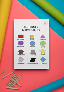 Poster of Geometric Shapes for the French Immersion