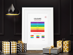Colours's Poster for the English Program