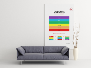 Colours's Poster for the English Program