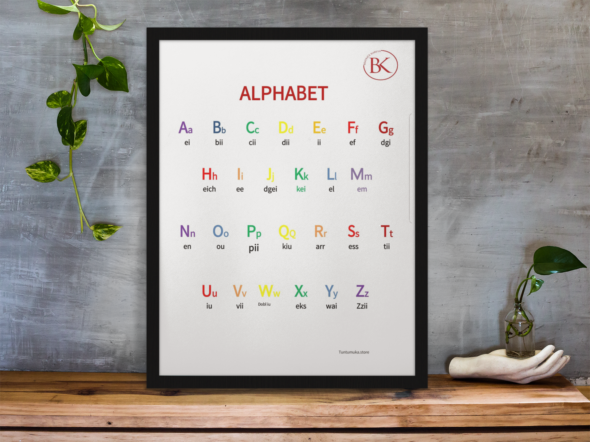 ABC The English Alphabet's Poster