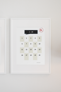 The Numbers's Poster for the English and French program