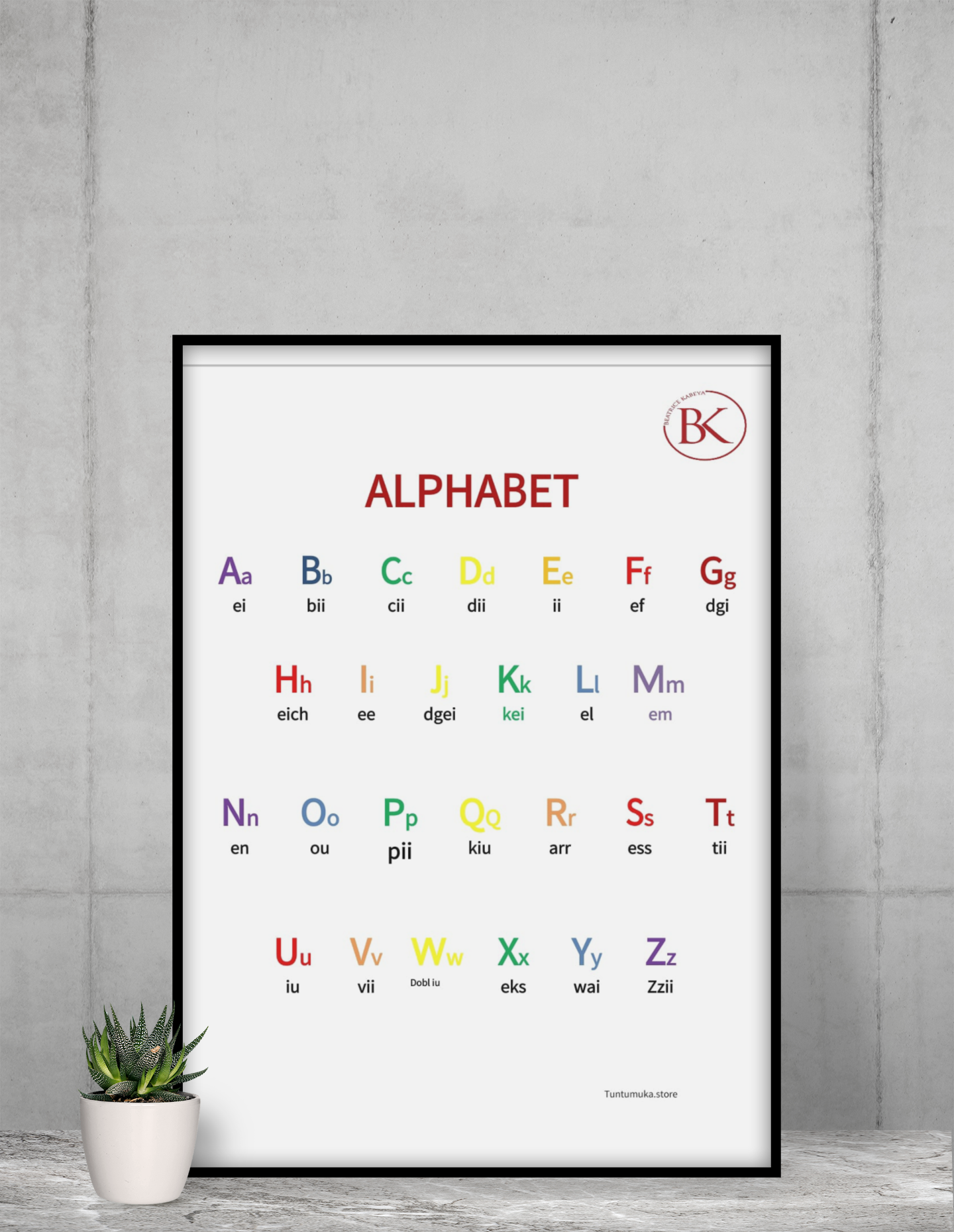 ABC The English Alphabet's Poster