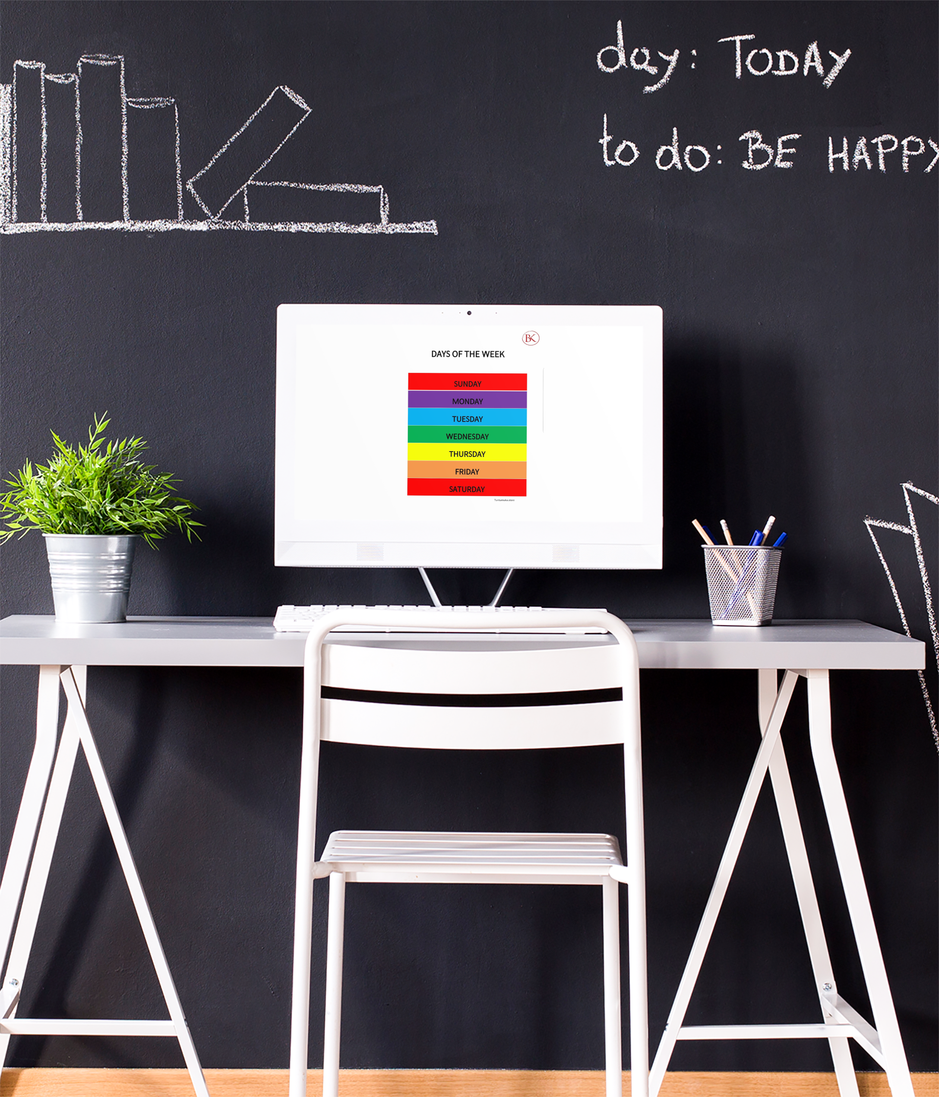 Colours's Poster for the English Program