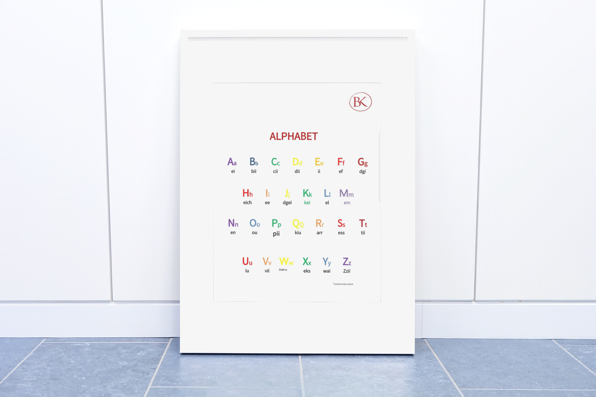 ABC The English Alphabet's Poster