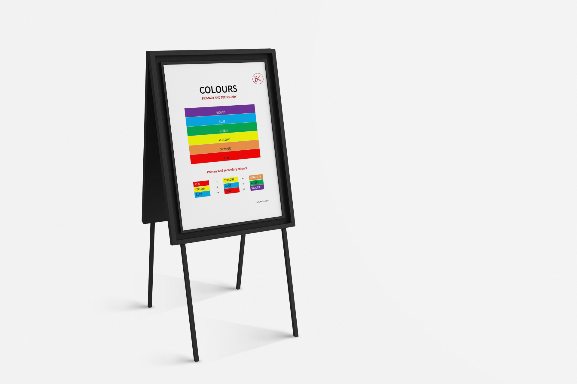 Colours's Poster for the English Program