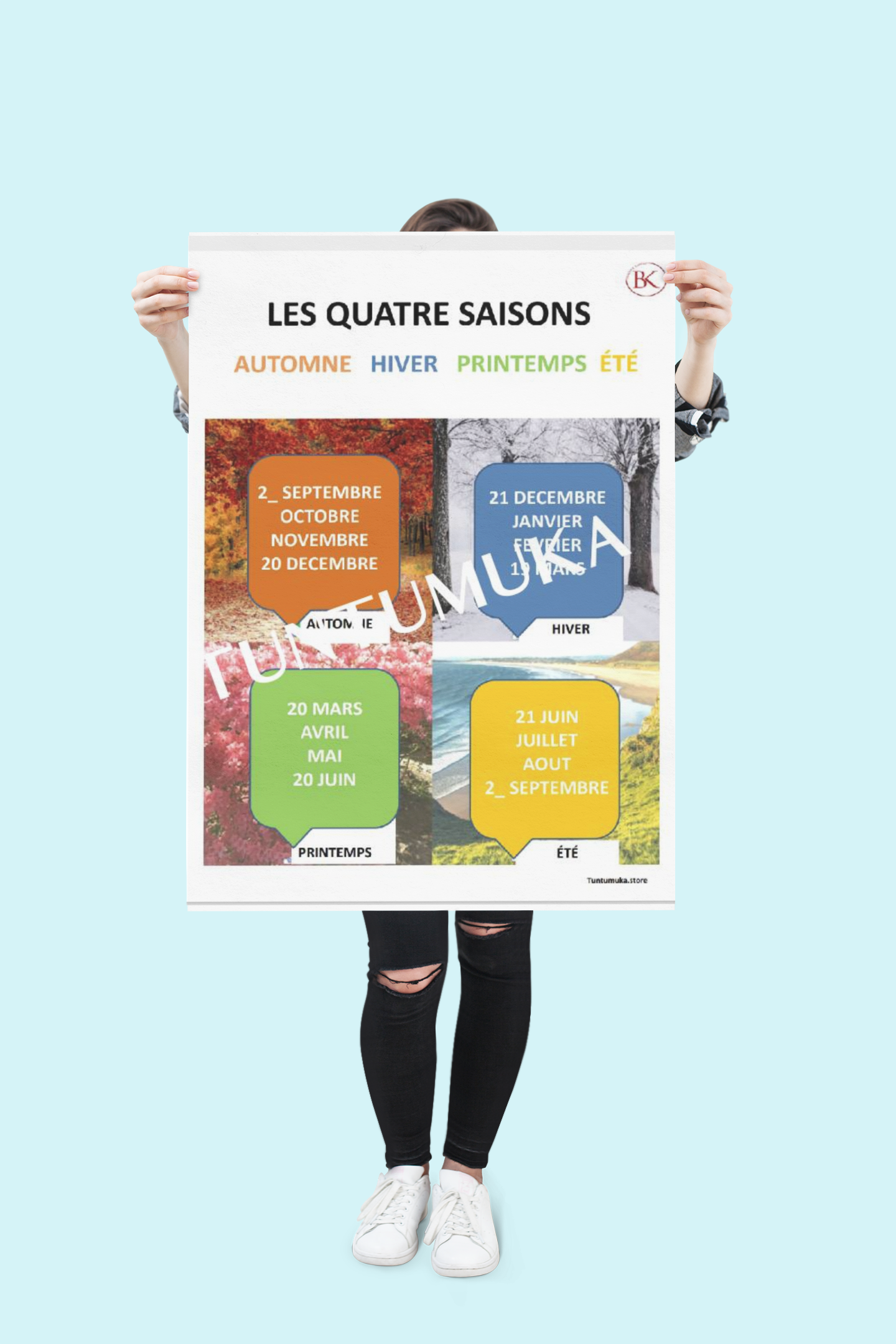 The 4 seasons's Poster for the French Immersion