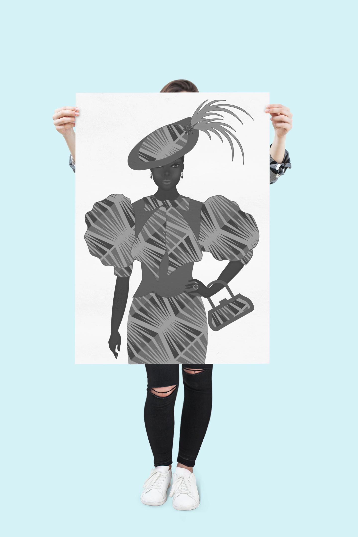 E Doll Art 2BW $5,99