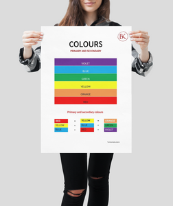 Colours's Poster for the English Program