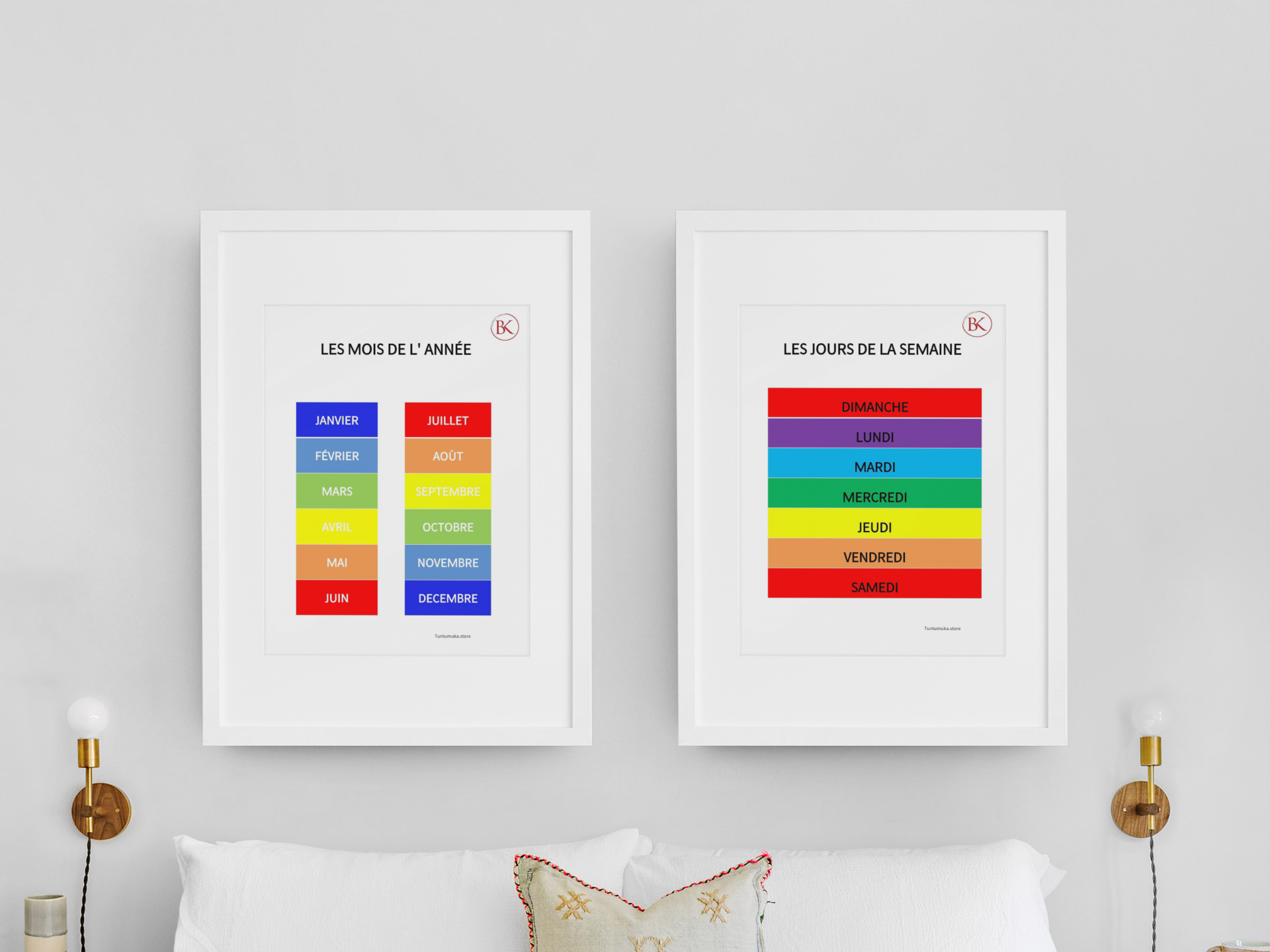 Days of the Week's Poster for the French Immersion