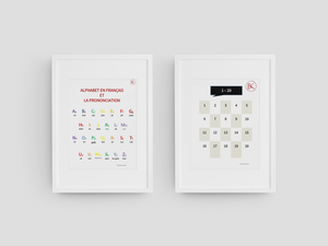 10 Educational Posters for the French Immersion Program