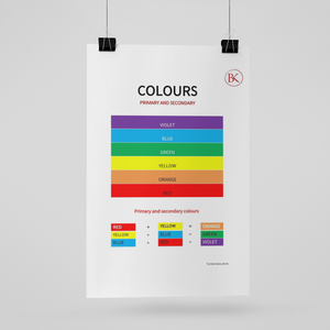 Colours's Poster for the English Program
